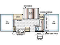 Used 2016 Forest River RV Rockwood Premier 2514G image
