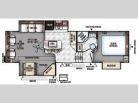 Rockwood Signature Ultra Lite 8289WS Floorplan Image