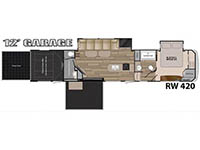 Road Warrior 420 Floorplan