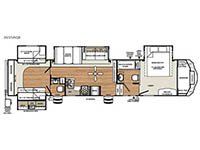 Sandpiper 365SAQB Floorplan