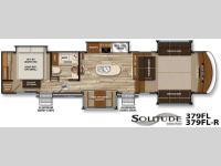 Solitude 379FL Floorplan