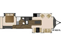 Fairfield 405FL Floorplan Image