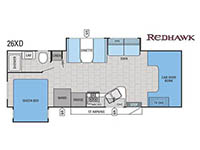Used 2016 Jayco Redhawk 26XD image