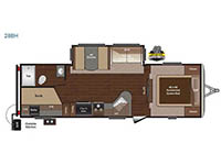 Sprinter Campfire Edition 28BH Floorplan