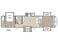 Columbus F381FL Floorplan