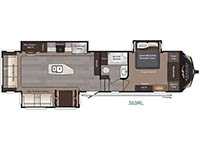 Montana High Country 353RL Floorplan