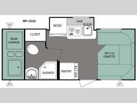 R Pod RP-183G Floorplan