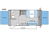 Used 2016 Jayco Jay Feather 7 16XRB image