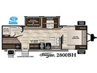 Imagine 2800BH Floorplan Image