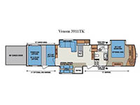 Venom 3911TK Floorplan Image