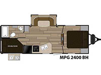 MPG 2400BH Floorplan