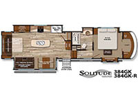 Solitude 384GK Floorplan Image