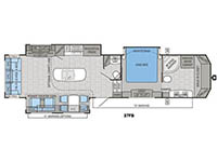 Designer 37FB Floorplan Image