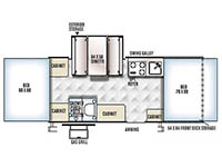Rockwood Extreme Sports 232ESP Floorplan Image