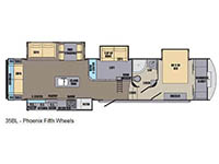 Phoenix 35BL Floorplan