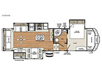 Sandpiper 343RSOK Floorplan