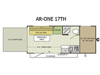 AR-ONE 17TH Floorplan Image