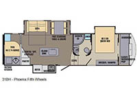 Phoenix 31BH Floorplan