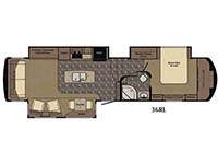 Redwood 36RL Floorplan