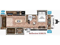 Reflection 313RLTS Floorplan