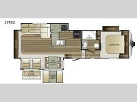 Used 2017 Keystone RV Cougar X-Lite 29RES image