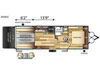 Sandstorm 242SLC Floorplan Image