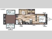 Wildwood 31KQBTS Floorplan Image
