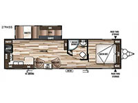 Wildwood 27RKSS Floorplan Image