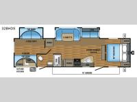 Jay Flight 32BHDS Floorplan
