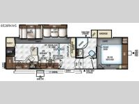 Flagstaff Classic Super Lite 8528RKWS Floorplan Image