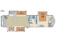 Used 2017 Palomino Columbus F340RK image