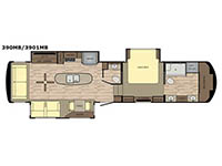 Redwood 3901MB Floorplan