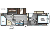 Used 2017 Forest River RV Cherokee Arctic Wolf 265DBH8 image