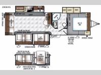 Rockwood Ultra Lite 2906WS Floorplan