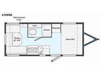 Micro Minnie 1705RD Floorplan Image