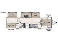 Used 2017 Coachmen RV Freedom Express Liberty Edition 310BHDS image