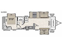 Freedom Express Liberty Edition 321FEDS Floorplan