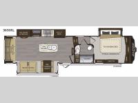 Alpine 3650RL Floorplan