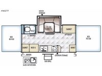 Rockwood High Wall Series HW277 Floorplan