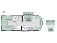 Citation Sprinter 24ST Floorplan Image