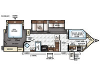 Used 2017 Forest River RV Rockwood Wind Jammer 3006WK image