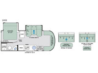 Siesta Sprinter 24SS Floorplan Image