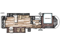 Wildwood Heritage Glen 346RK Floorplan