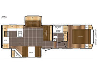 Crusader LITE 27RK Floorplan