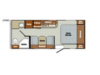 Vintage Cruiser 19RBS Floorplan