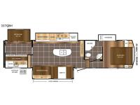 Crusader 337QBH Floorplan