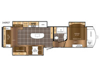 Crusader 340RST Floorplan Image