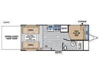 XLR Hyper Lite 18HFS Floorplan Image