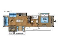 Eagle 317RLOK Floorplan
