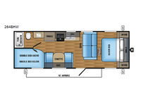 Jay Flight SLX 264BHW Floorplan